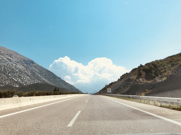 Autobahn in Griechenland